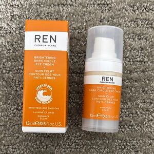 REN Clean Skincare Brightening Dark Circle Eye Cream - Orange